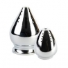 Couvre-foyer chrome Teardrop (M)