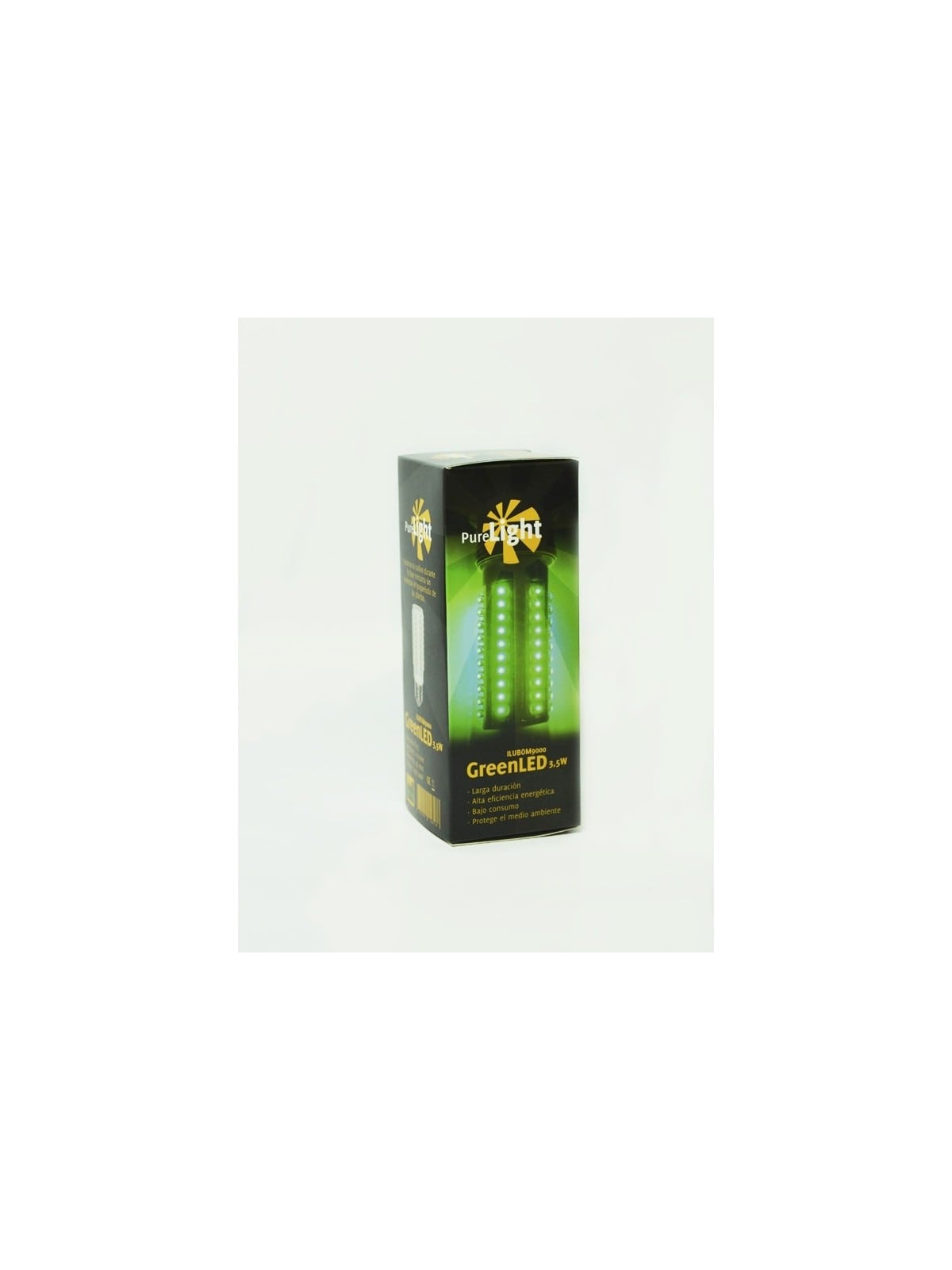 Ampoule Led verte 3.5w Pure Light