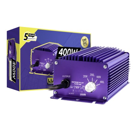 Ballast électronique dimmable 400 W de Lumatek