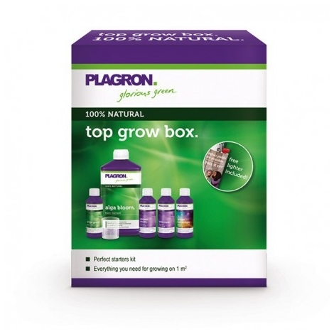 Kit de démarrage Top grow box 100% natural de Plagron