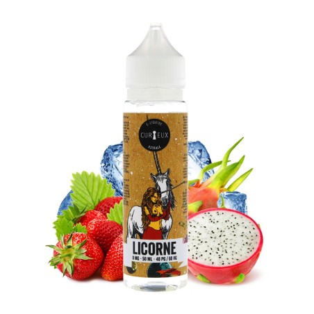 Licorne 50 ml de Curieux E-liquide