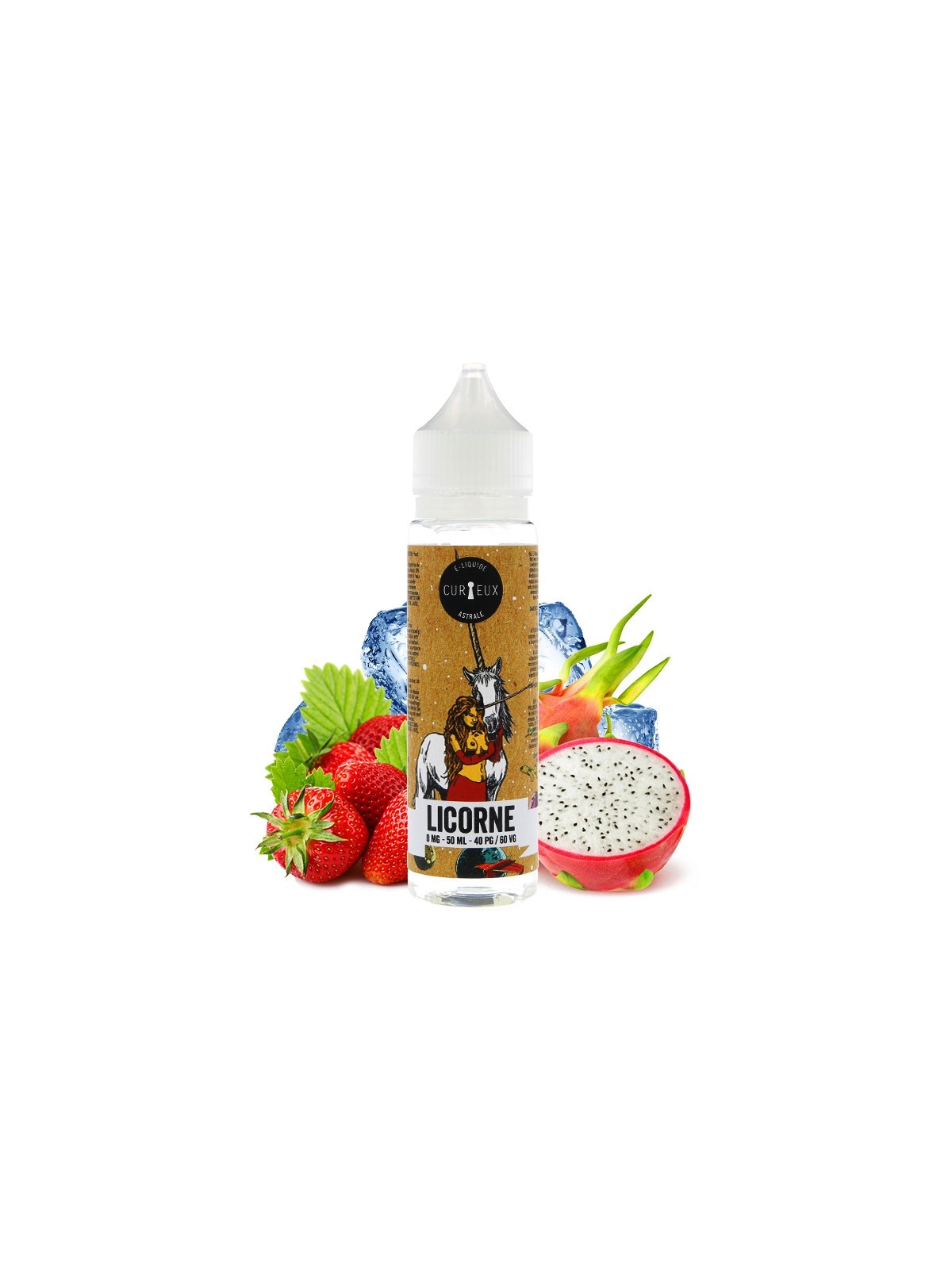 Licorne 50 ml de Curieux E-liquide