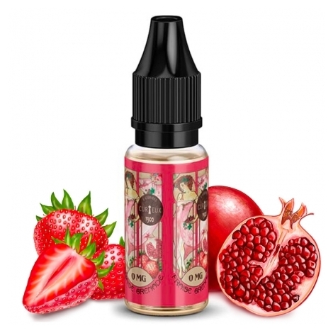 Fraise Grenade 10 ml de Curieux E-liquides