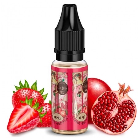 Fraise Grenade 10 ml  de Curieux E-liquides