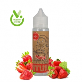 Natural Fraise 50 ml de Curieux E-liquide