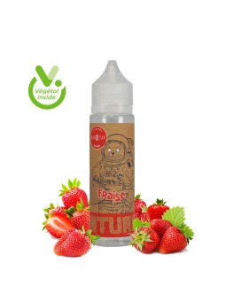 Natural Fraise 50 ml de Curieux E-liquide
