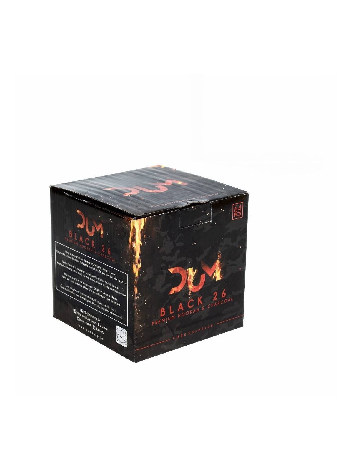 Charbon Naturel DUM Black 26