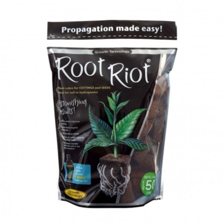 RootRiot éponges sac de 50 unités