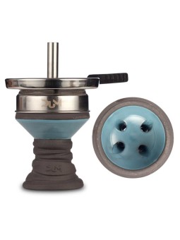 Set Foyer + Cheminée DUM Full Heat Bleu