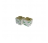 Cube laine de 75x75 mm trou 25/35 (piece)
