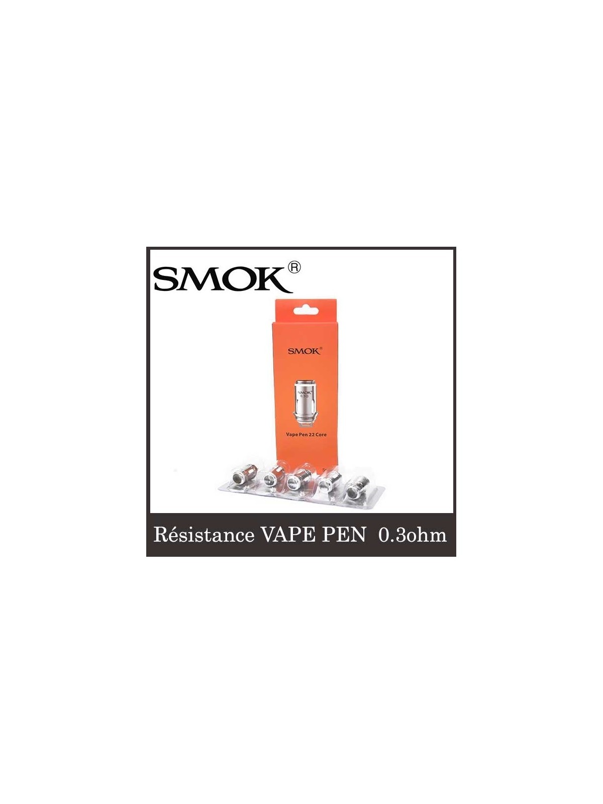 Resistance Vape Pen 0,3 Ohm De Smoktech