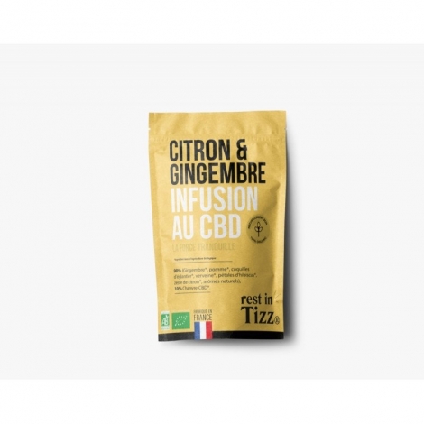 Infusion au CBD Citron Gingembre by TIZZ®