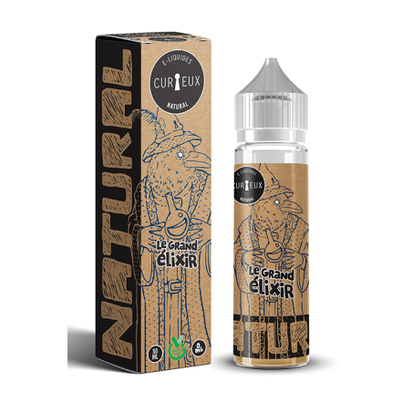 Natural L' Elixir 50 ml de Curieux E-liquide