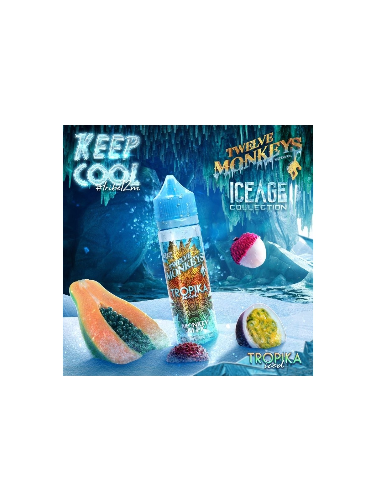 Tropika Ice 50ml de Twelve Monkeys