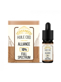 Alliance huile Greeneo CBD