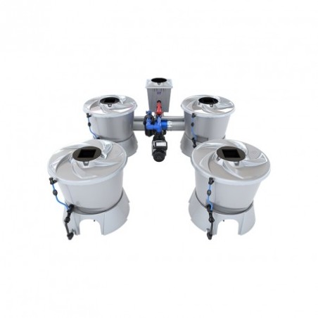 Système hydroponique Alien V-system 4 pots 58 litres