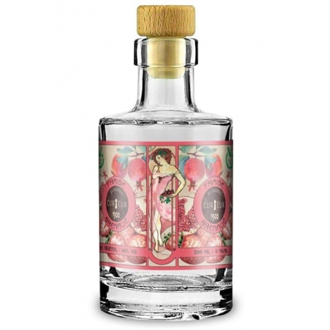 Fraise Grenade 200 ml de Curieux E-liquides