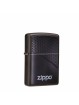 Briquet Zippo Black Hexagon Design
