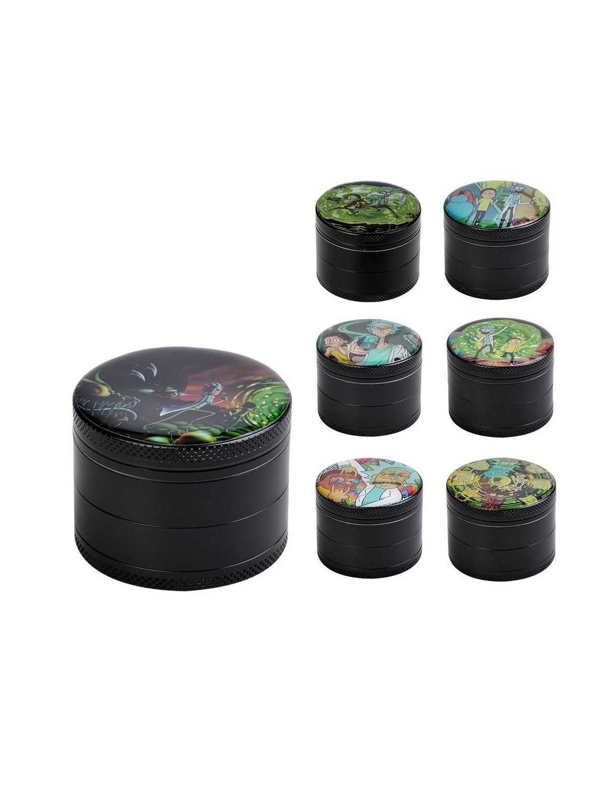 Grinder Alu Polinator Rick & Morty