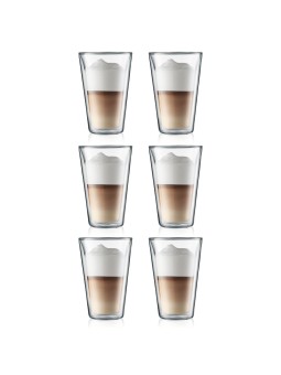 Canteen Set de 6 Verres double paroi  0.4 l de Bodum