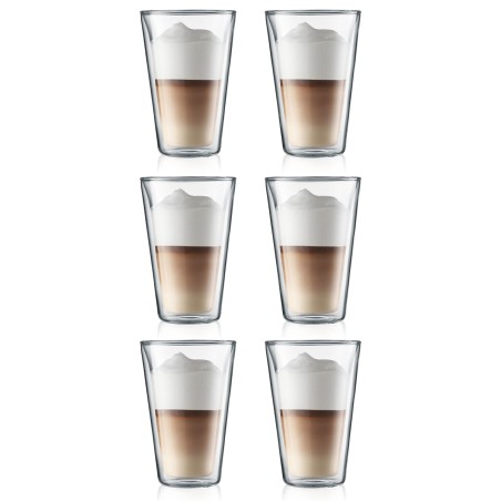 Canteen Set de 6 Verres double paroi  0.4 l de Bodum