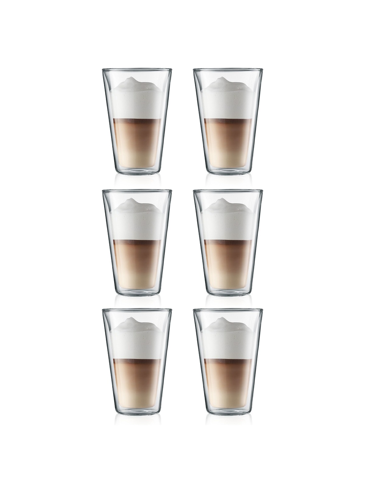 Canteen Set de 6 Verres double paroi  0.4 l de Bodum