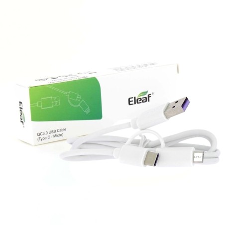 Câble USB double type - C + micro