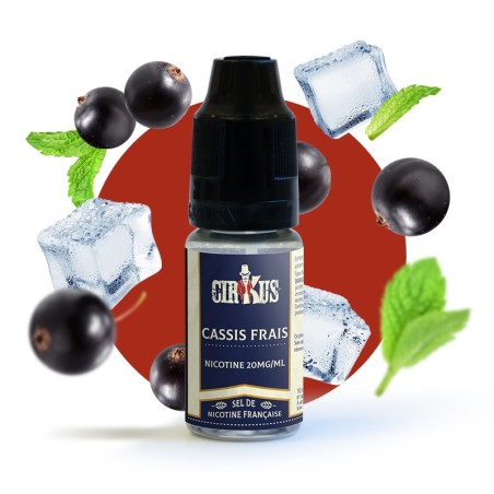 Cassis frais sel de nicotine Circus 20mg