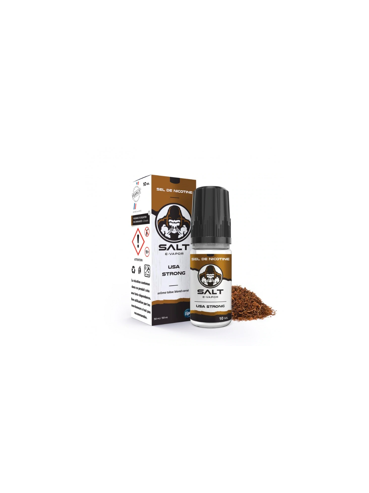 USA Classic Salt e-vapor 10 mL de Le French Liquide