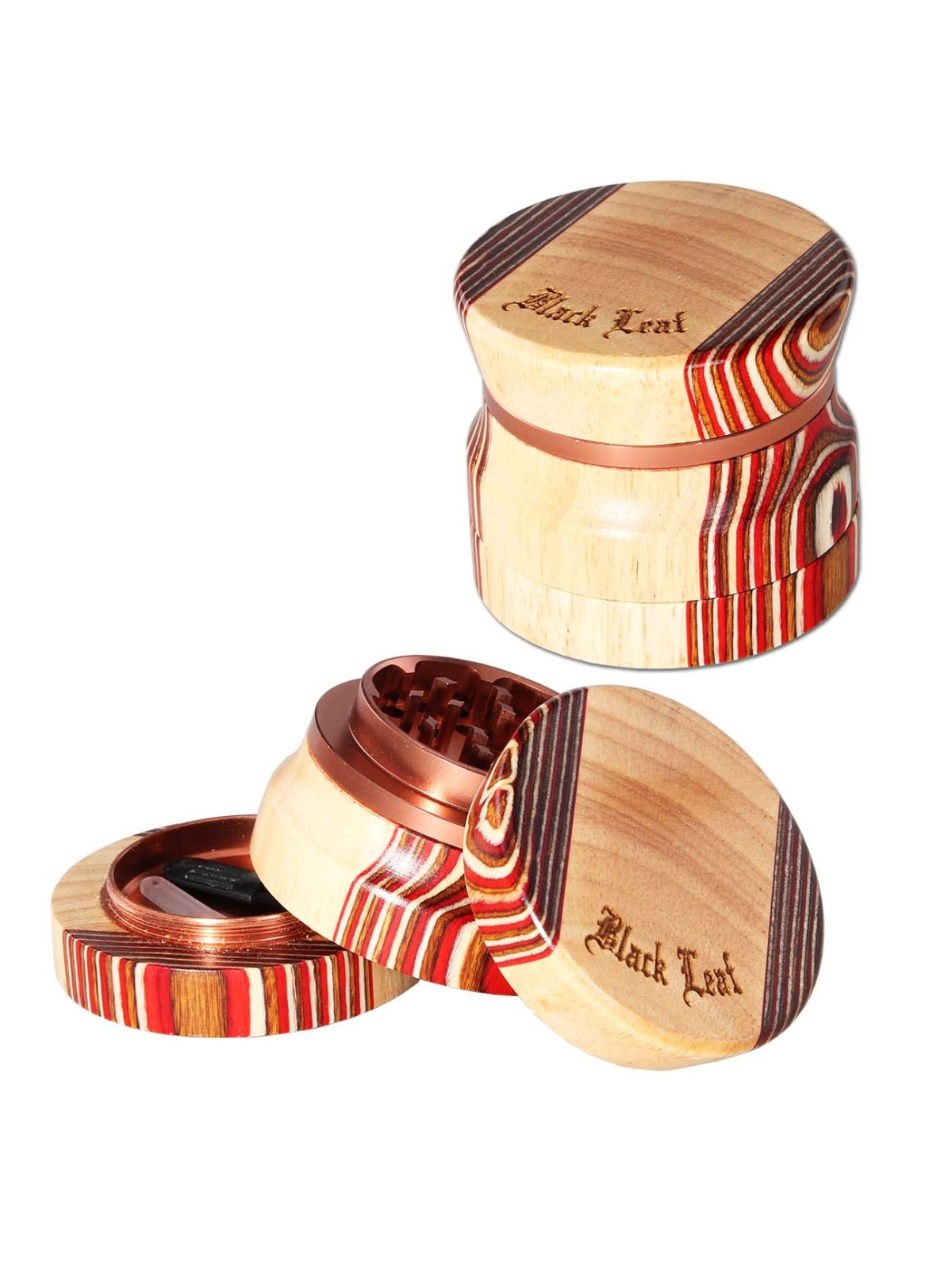 Grinder bois et aluminium de Black Leaf