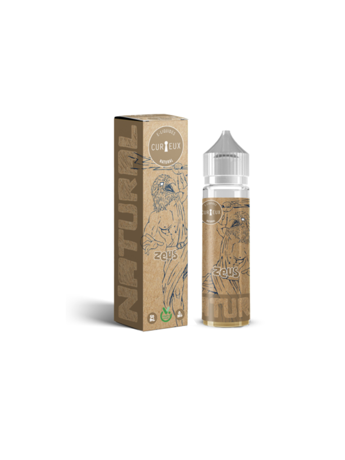 Zeus 50 ml de Curieux E-liquide