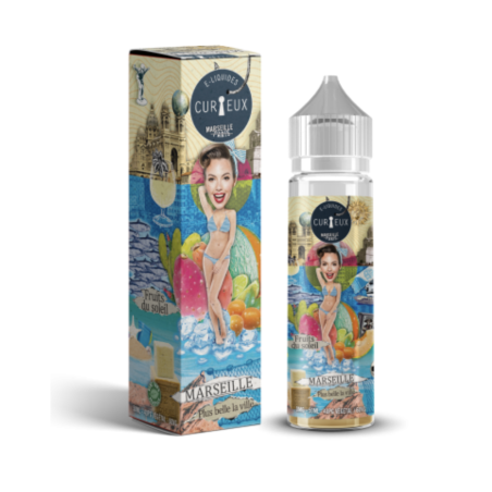 Marseille, Plus Belle La Ville 50 ml  de Curieux E-liquides
