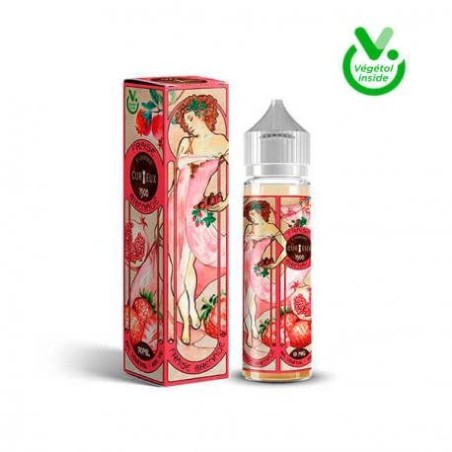 Natural Fraise Grenade 50 ml de Curieux E-liquide