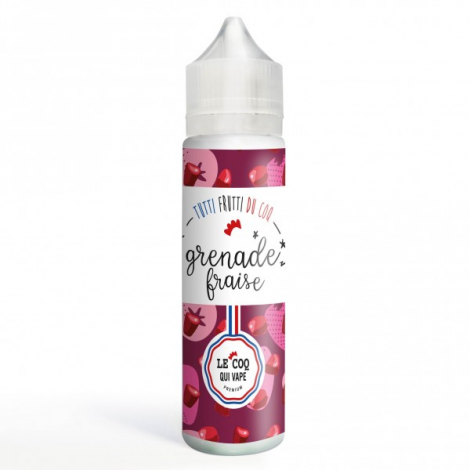 Grenade fraise 50 ml Le Coq Qui 