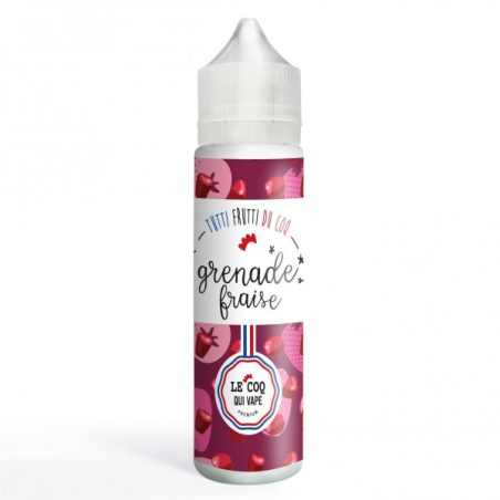 Grenade fraise  50 ml Le Coq Qui 