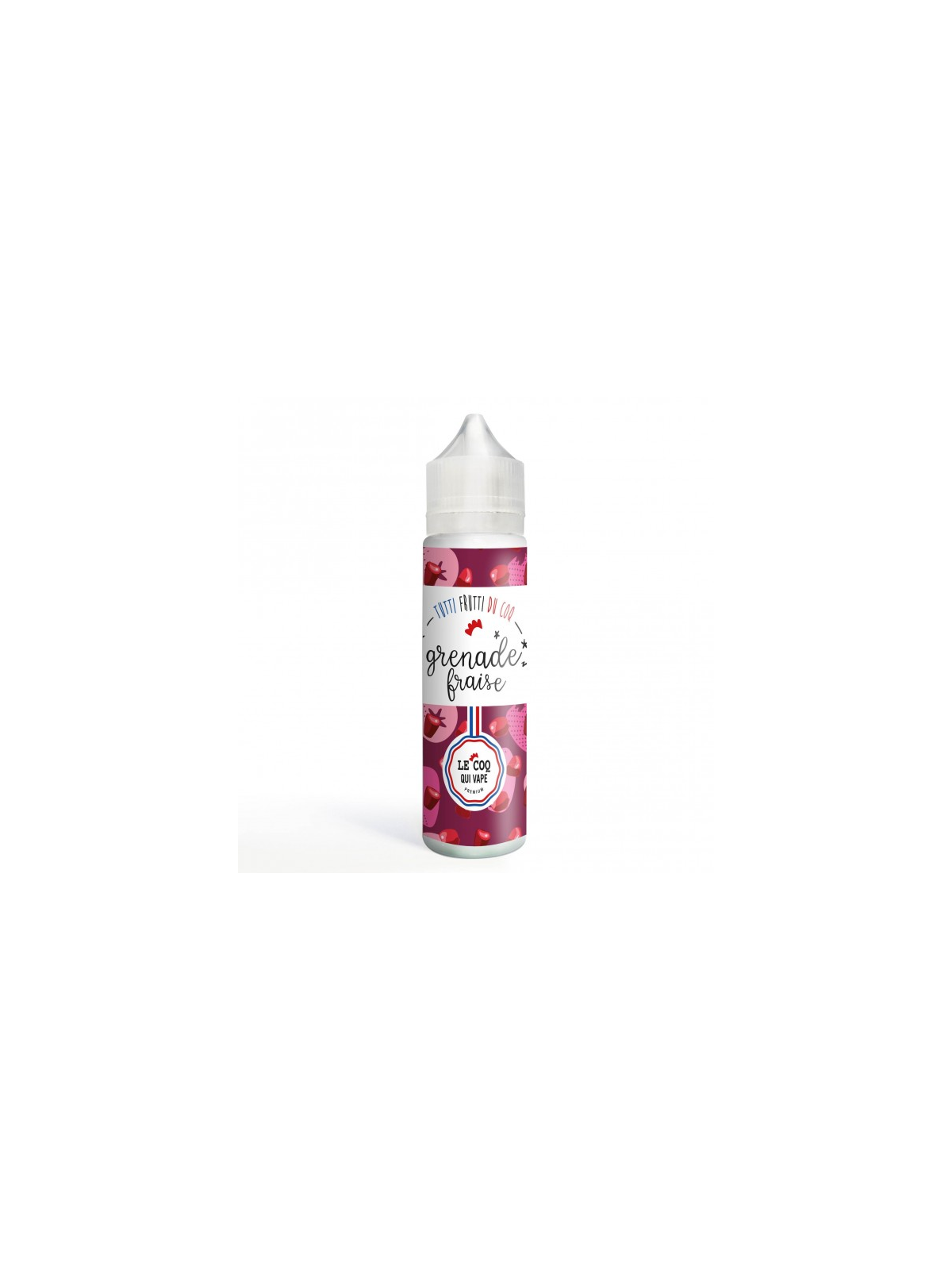 Grenade fraise  50 ml Le Coq Qui 