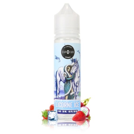 Licorne Ice 50 ml de Curieux E-liquide