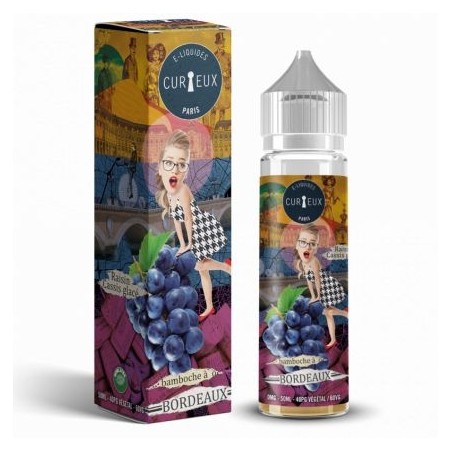 Bordeaux ,Bamboche a bordeaux 50ml de Curieux E-liquide