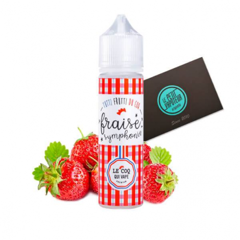  fraise symphonie 50 ml Le Coq Qui