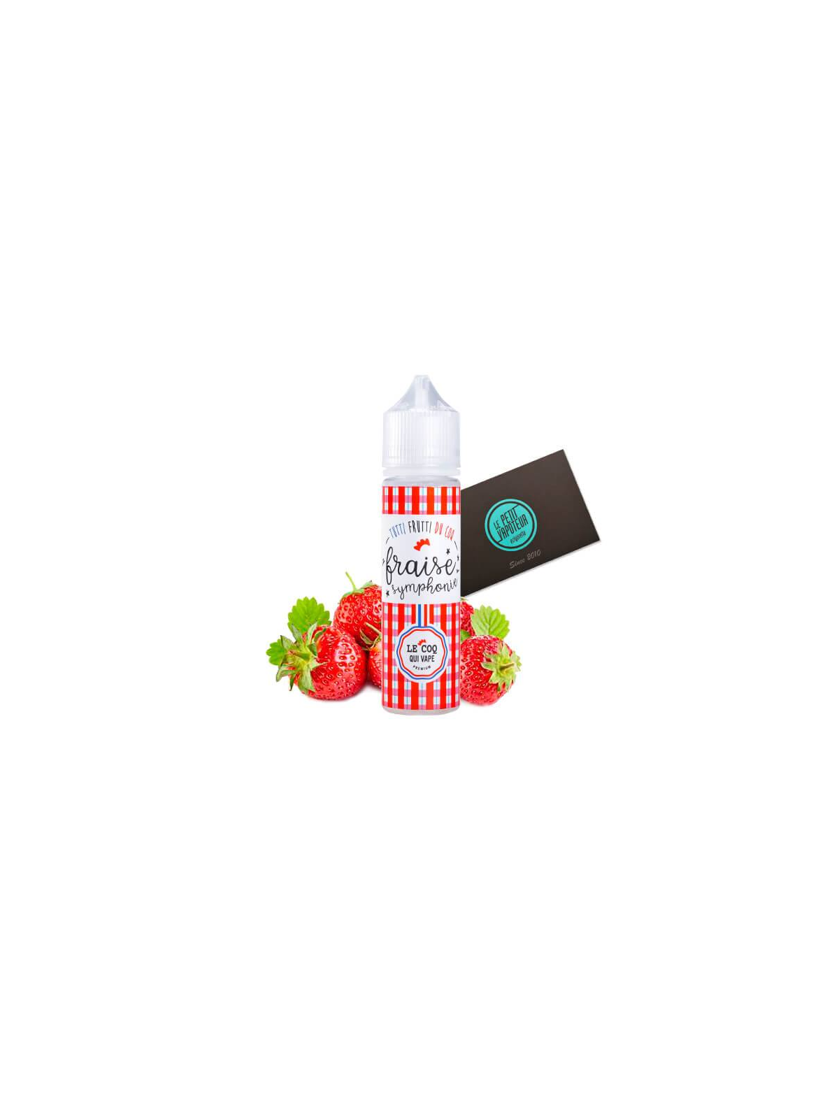  fraise symphonie 50 ml Le Coq Qui