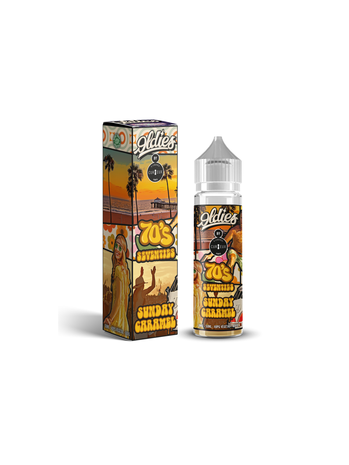 70' s - Seventies 50 ml de Curieux E-liquide