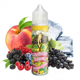 Fruits rouges pêche raisin Le coq qui vape