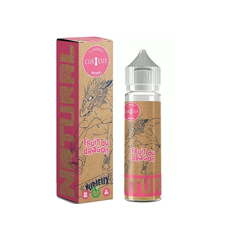 Natural fruit du dragon 50 ml de Curieux E-liquide