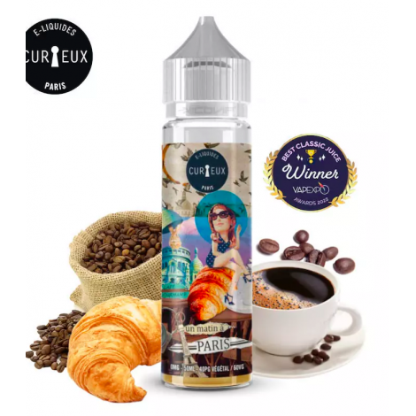 Natural Paris 50 ml de Curieux E-liquide