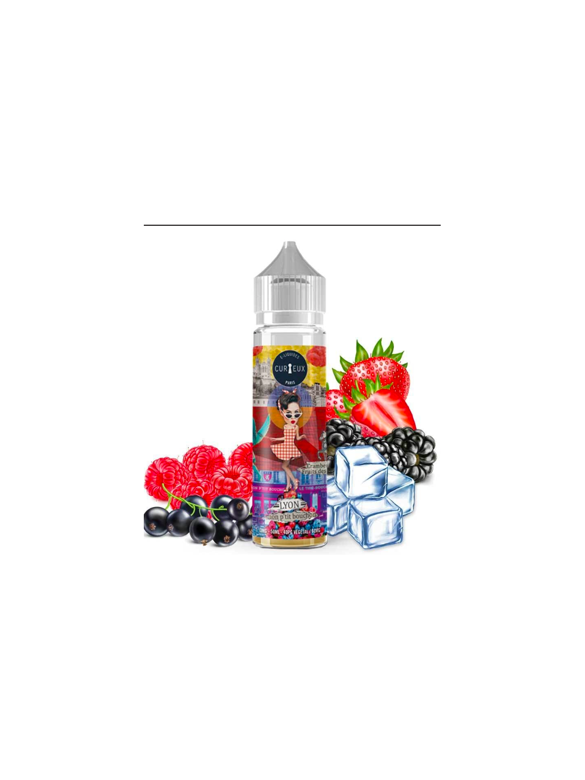Natural Lyon 50 ml de Curieux E-liquide