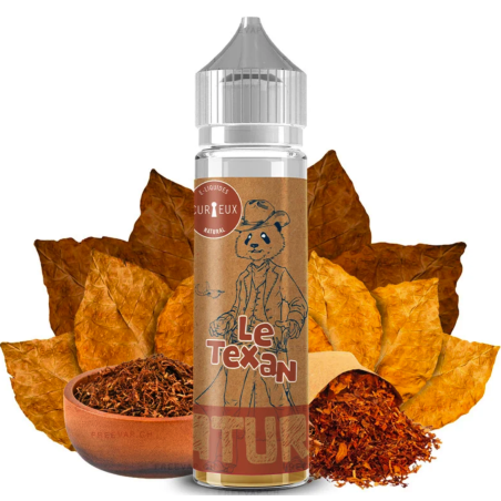 Le Texan 50 ml de Curieux E-liquide