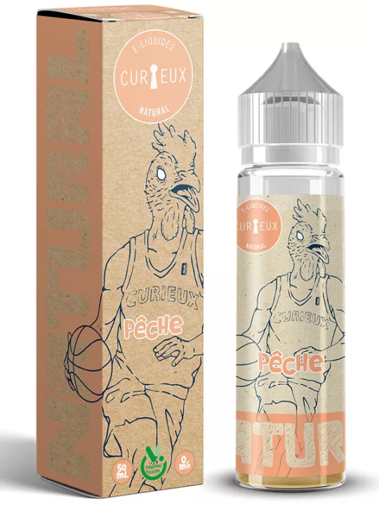 Peche 50ml de Curieux E-liquides