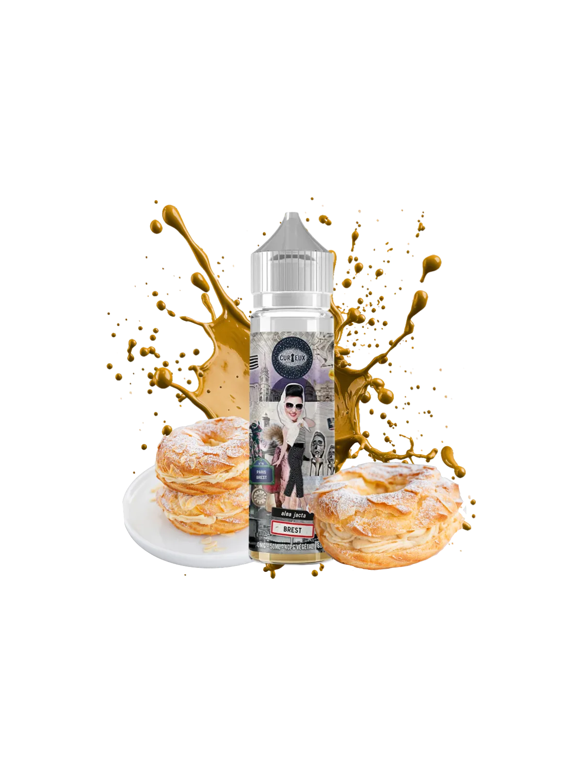 Natural Brest 50ml de Curieux E-liquide