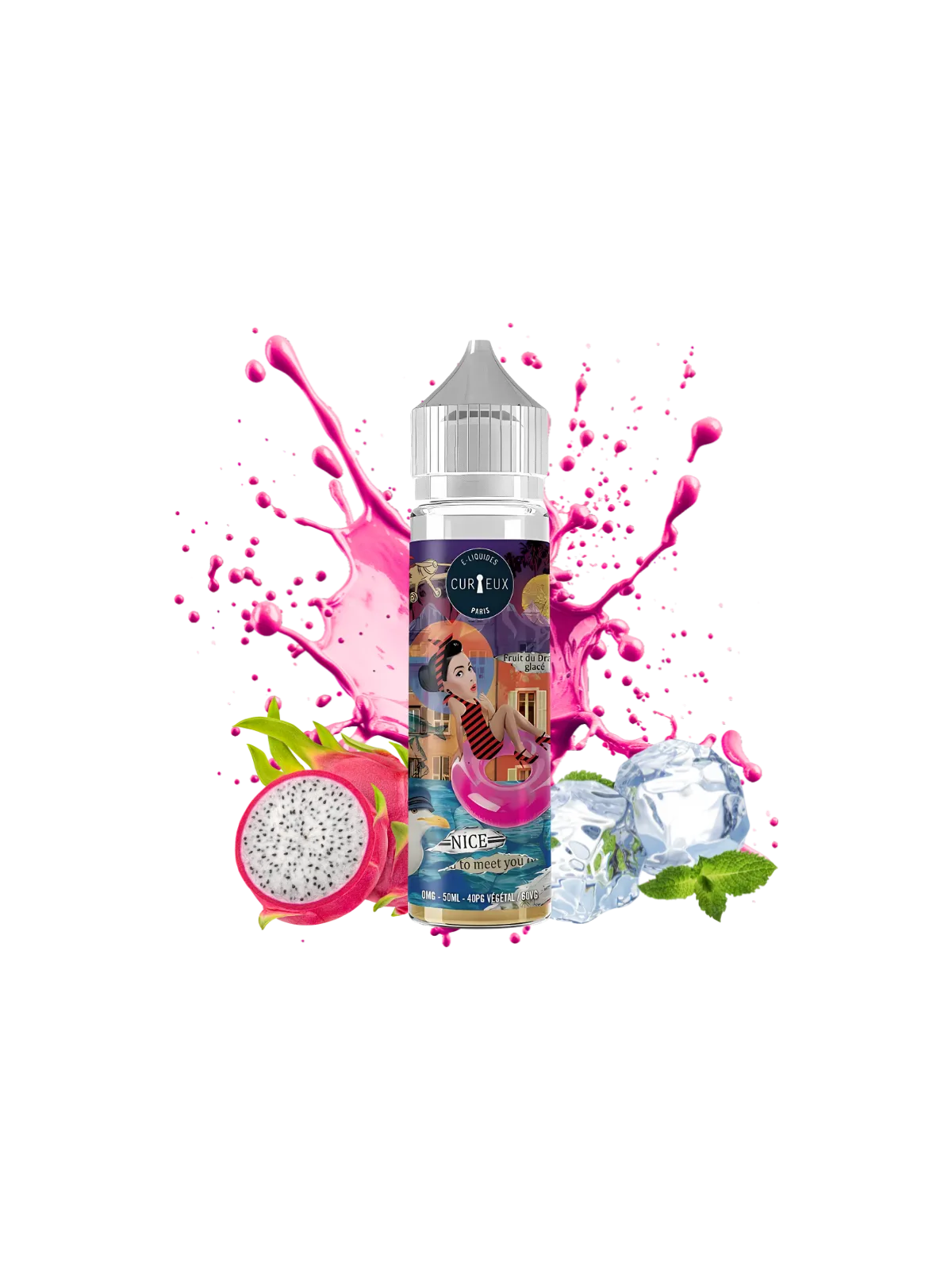 Natural Nice 50ml de Curieux E-liquide