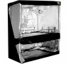 Chambre de culture Dual Black Box Silver 150x80x200cm